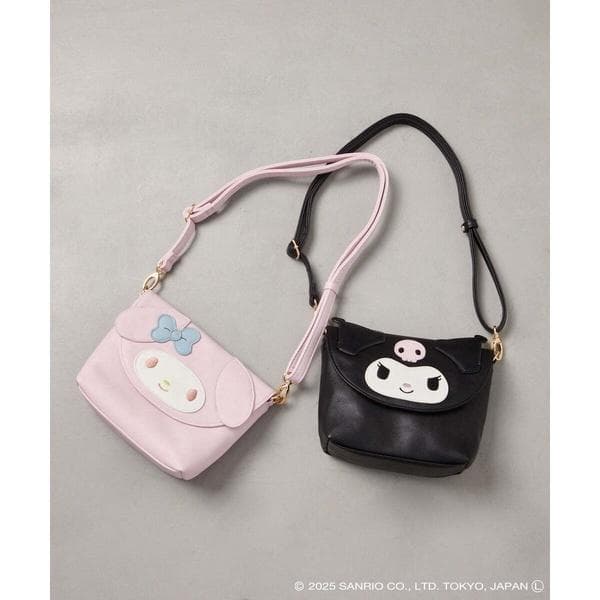 【数量限定】[KIDS][マイメロディ/クロミ]お顔ショルダーバッグ