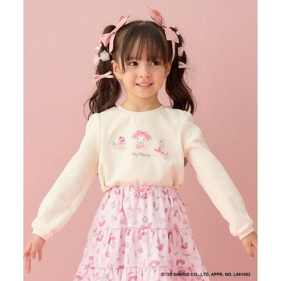 【マイメロディ&クロミ×ANY KIDS】長袖Tシャツ