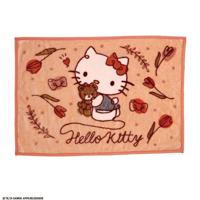 ハローキティー ひざ掛け ブランケット スイートコーデ sanrio Hello Kitty サンリオ キャラクター…