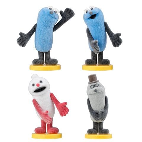 capsule flockies カプセルフロッキーズ パペットスンスン 全4種セット コンプ コンプリートセット