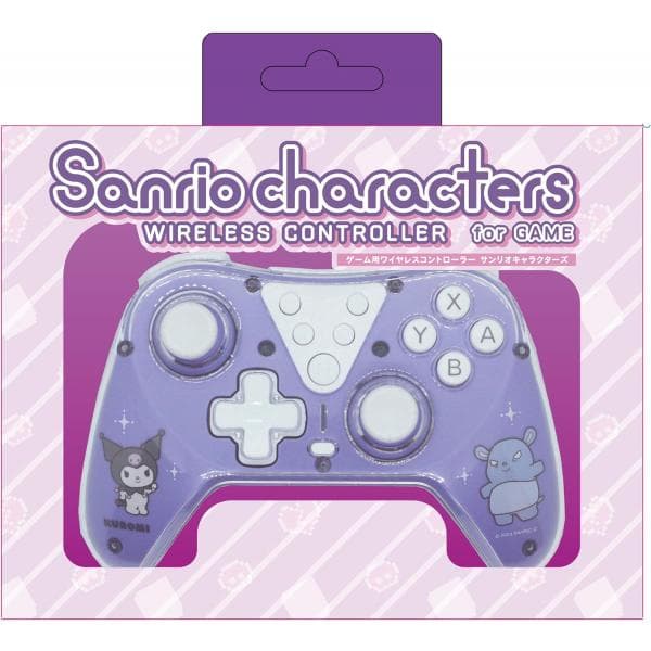 【新品】【NSHD】ゲーム用ワイヤレスコントローラー #Unipo サンリオキャラクターズ クロミ[在庫品]