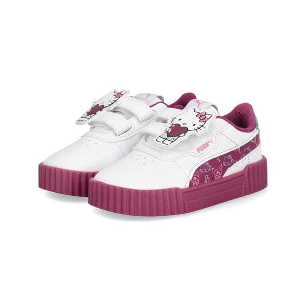 PUMA プーマ CARINA 3.0 HK&amp;FR 2 V INF HELLO KITTY ベビーシューズ…