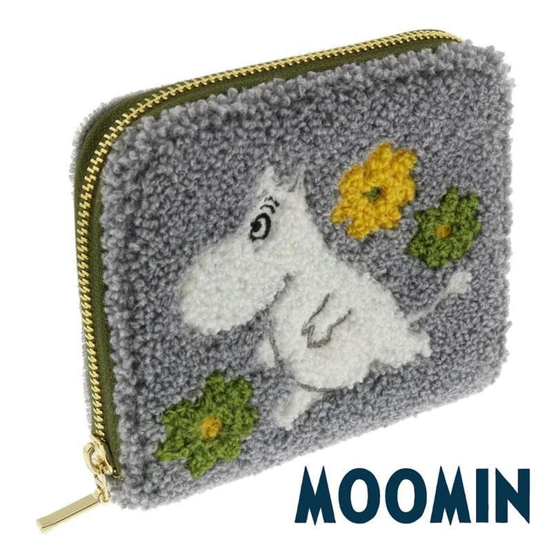 ムーミン カードケース さがら刺繍 MOOMIN キャラクター サンスター文具 S2218224 小銭入れ…