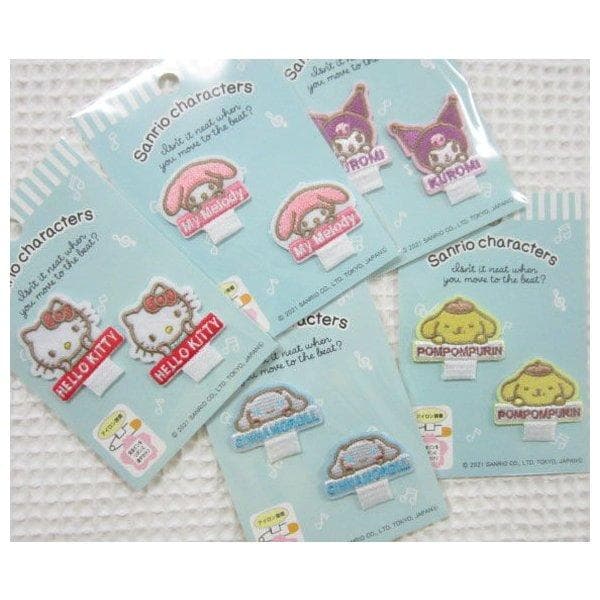サンリオキャラクター≪Sanrio Character≫/アイロン接着名札つけアップリケ/ワッペン/入園入学/キティ/マイメロディ/クロミ/シナモロール/ポムポムプリン/SANRIO/HELLOKITTY/MYMELODY/KUROMI/CINNAMOROLL/…