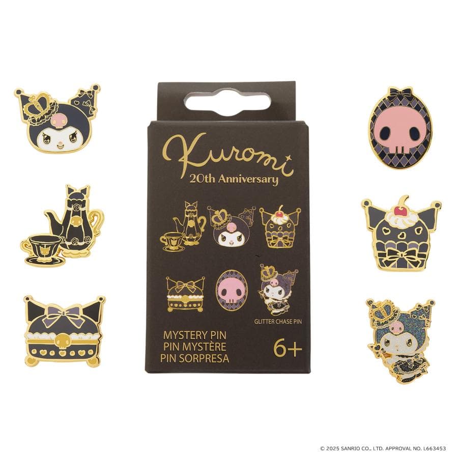 ピンバッチ クロミ 20周年記念 Loungeflyラウンジフライ ランダム ボックス ブラインド 正規品 クロミ…