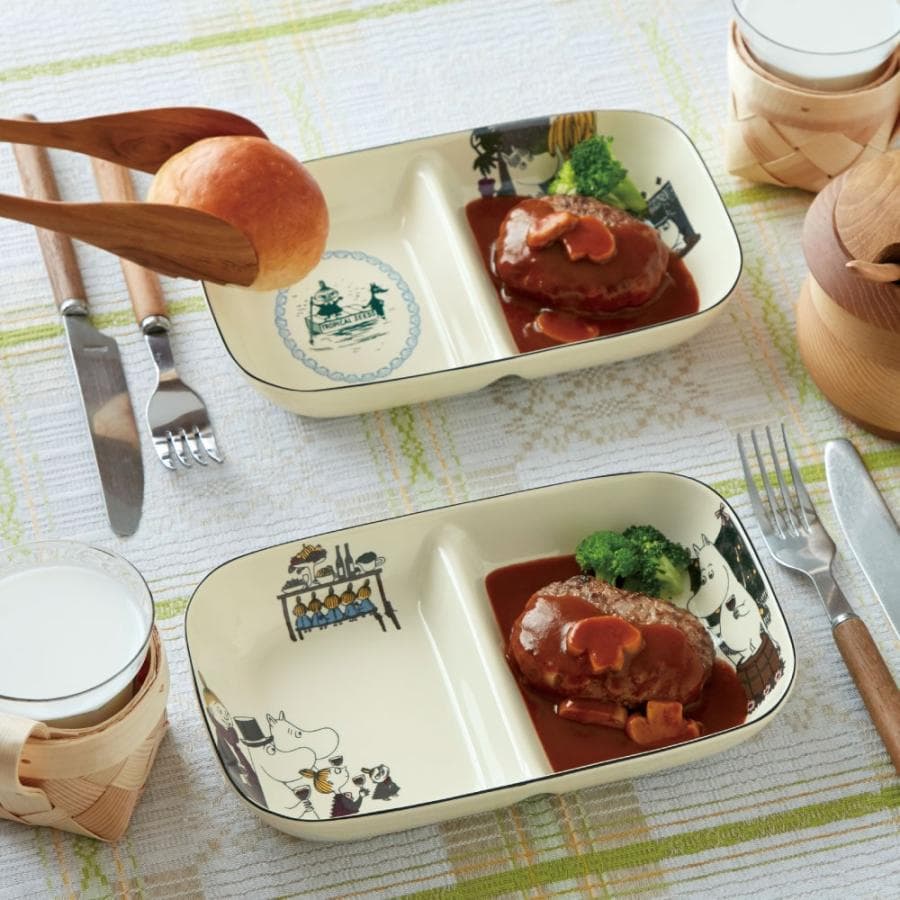 ランチプレート プレート ワンプレート お皿 食器 MOOMIN ムーミン キャラクター プレート 平皿 仕切り皿…