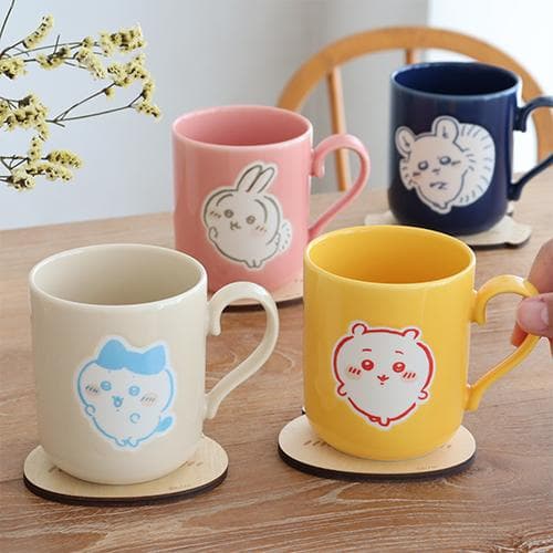 ちいかわ コースター付マグカップ カップ 誕生日 プレゼント 贈り物
