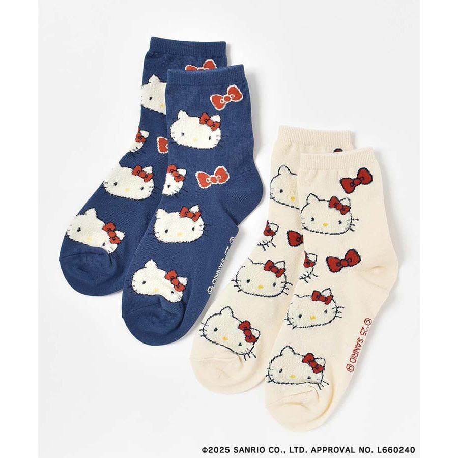 Sanrio サンリオ キティ コラボ グッズ キャラクター 靴下 レディース おしゃれ かわいい ギフト プレゼント…