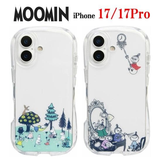ムーミン MOOMIN iPhone 17 クリスタル クリア スマホケース iPhoneケース iphone…