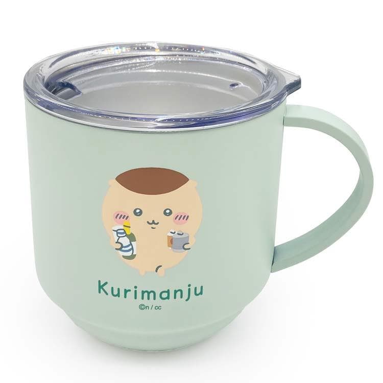 ちいかわ スタッキング蓋つきステンレスマグ280ml くりまんじゅう 279649CHIIKAWA…