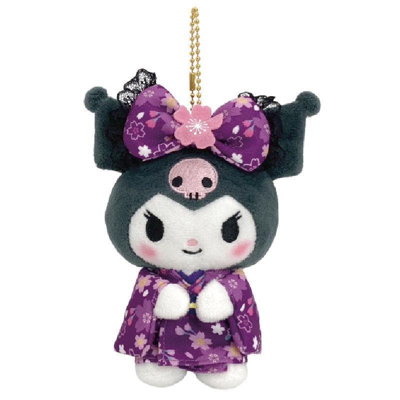 クロミ マスコットホルダー 桜着物 サンリオ キャラクター