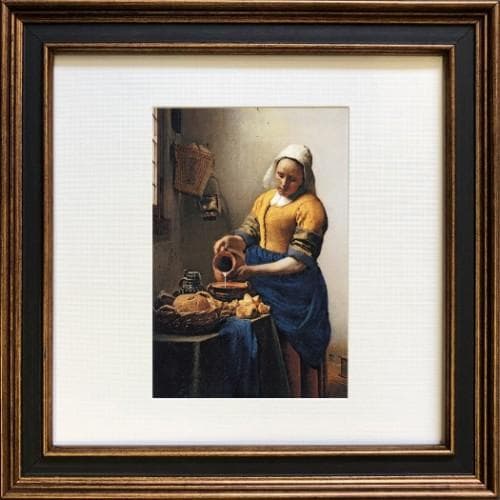 ヨハネス・フェルメール 名画 ギフト 装飾 インテリア Vermeer 牛乳を注ぐ女