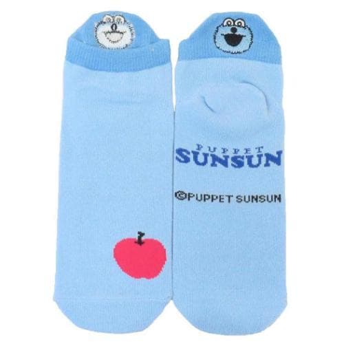 刺繍ヒールソックス パペットスンスン 女性用靴下 PUPPET SUNSUN ジェイズプランニング 爆買