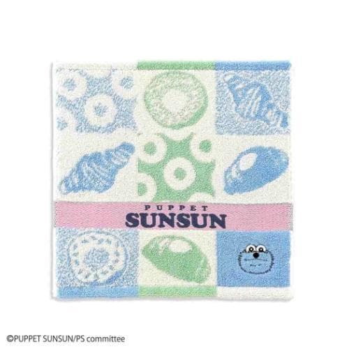 タオルハンカチ パペットスンスン ミニタオル PUPPET SUNSUN タオル美術館 スンスンA グッズ