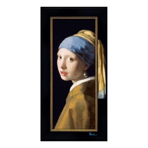 ビッグアート 名画 ハイグロスシリーズ フェルメール 名画 青いターバンの少女 BA-10070 ギフト 額付き