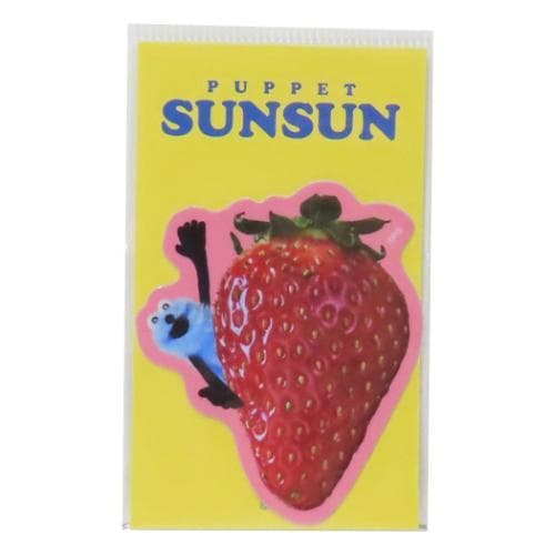 パペットスンスン グッズ ビニールシール PUPPET SUNSUN キャラクター ダイカットミニステッカー 爆買