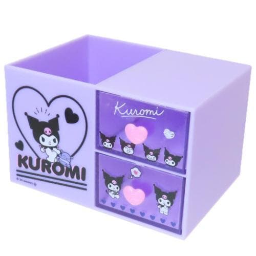 クロミ グッズ 卓上収納 サンリオ キャラクター ペンスタンド付きプラチェスト 爆買