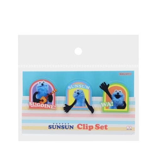クリップ パペットスンスン アクリルクリップセット PUPPET SUNSUN スンスン ダイカットクリップ 爆買