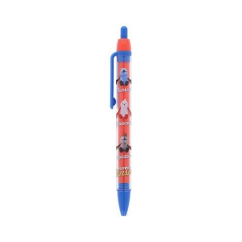 ノック式 ボールペン 0.5mm パペットスンスン ボールペン PUPPET SUNSUN サンスター文具 レッド 爆買