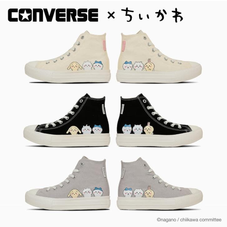 コンバース スニーカー オールスター ライト PLTS PT HI / ちいかわ レディース CONVERSE ALL…
