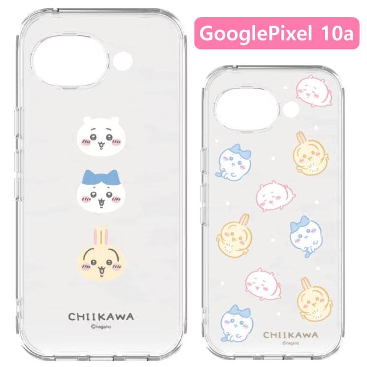 ちいかわ GooglePixel10a ケース クリア 透明 スマホ カバー ハチワレ うさぎ キャラクターグッズ…