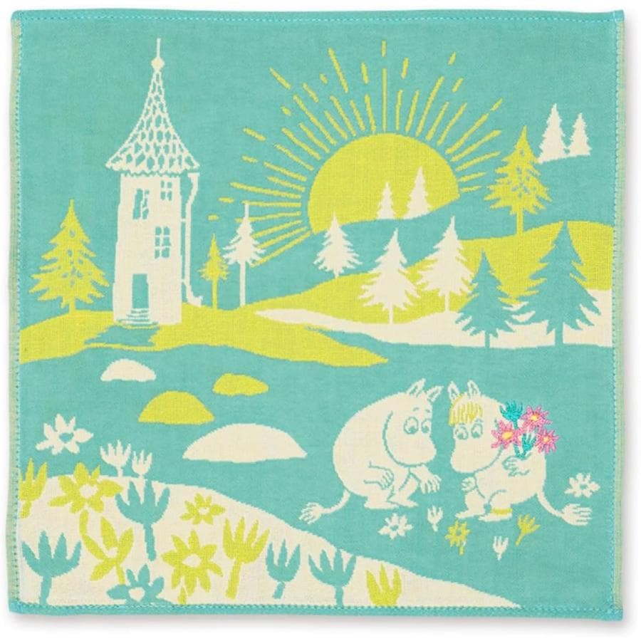 ムーミン 三重ガーゼハンカチ 花束 MOOMIN リトルミイ ハンドタオル メール便対応