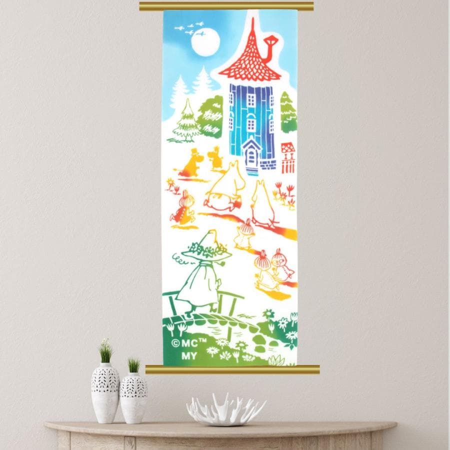 ムーミン 日本手ぬぐい お家へ帰ろう リトルミイ スナフキン ニョロ MOOMIN 注染 手拭い クリックポスト対応