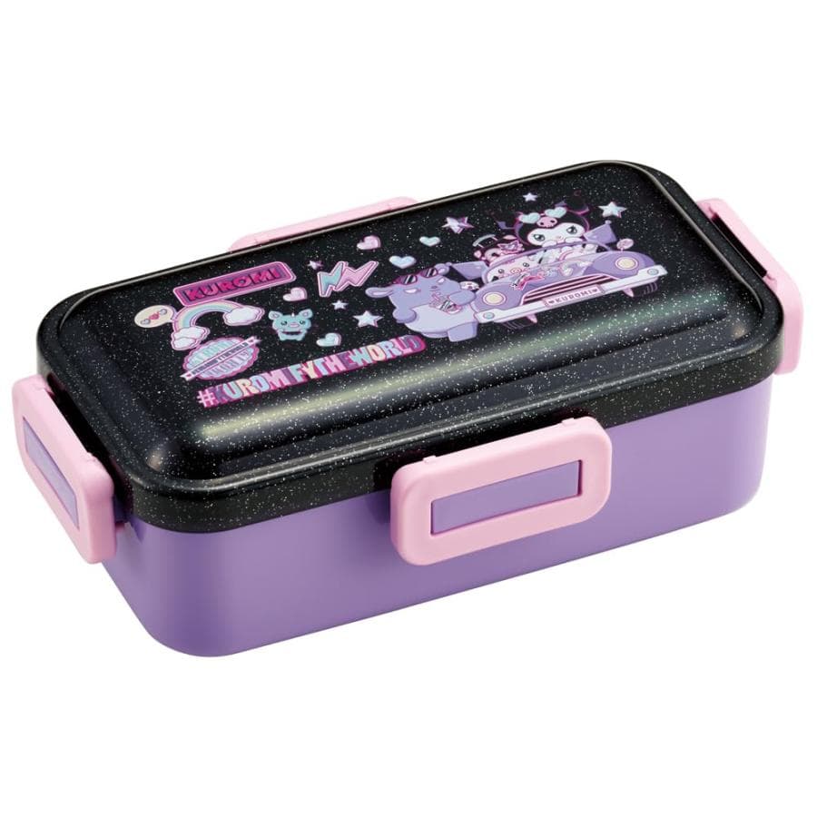 SKATER スケーター 弁当箱 530ml 抗菌 ふんわり盛れる ドーム型フタ 女性用 クロミ ワンダージャーニ-…