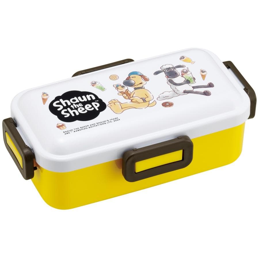 SKATER スケーター 弁当箱 530ml 抗菌 ふんわり盛れる ドーム型フタ 日本製 ひつじのショーン…