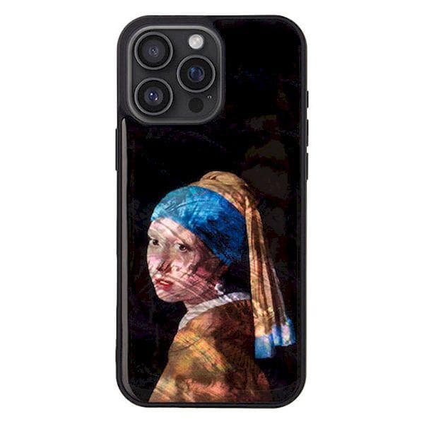 ROA iPhone 16 Pro Max(6.9インチ) 天然貝ケース ikins 真珠の耳飾りの少女…