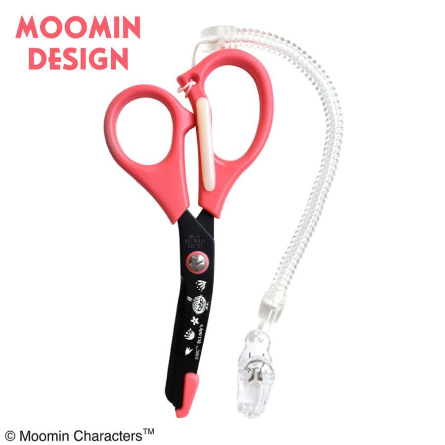 ムーミン MOOMIN 医療用はさみ レッド リトルミイ ST-UM0005 日本製 メール便