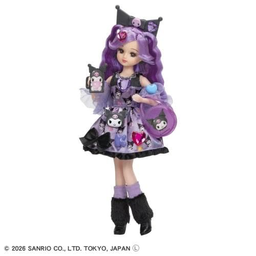 送料無料 リカちゃん ドール デコって クロミ リカちゃん