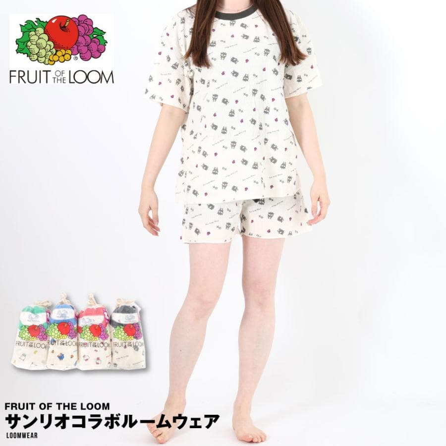 FRUIT OF THE LOOM フルーツオブザルーム バッドばつ丸 タキシードサム ハローキティー ポチャッコ…