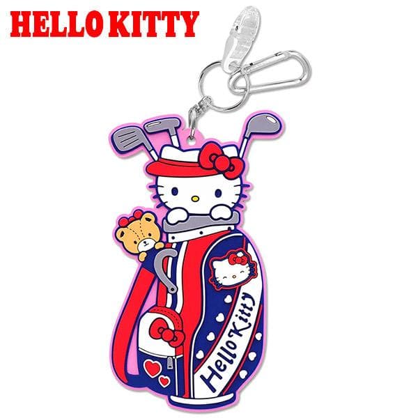 ハローキティ ネームプレート&パターカバーホルダー ゴルフ キティちゃん KTNP002 サンリオ キャラクターグッズ