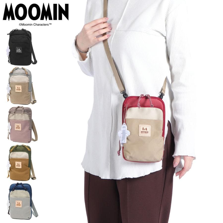 最大51% 9/5限定 ムーミン ショルダーバッグ レディース MOOMIN バッグ 斜めがけ 小さめ 小さい…