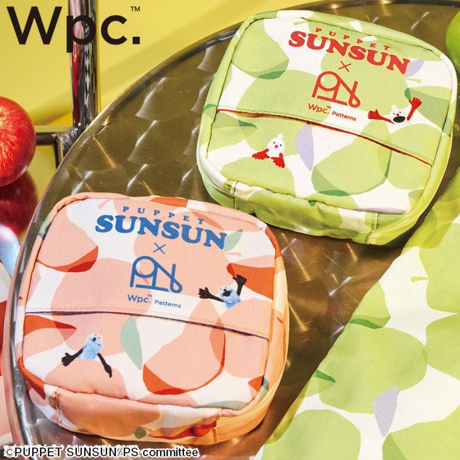 最大42% 9/5限定 Wpc. ポーチ 小物入れ キャラクター レディース パペットスンスン × Patterns…