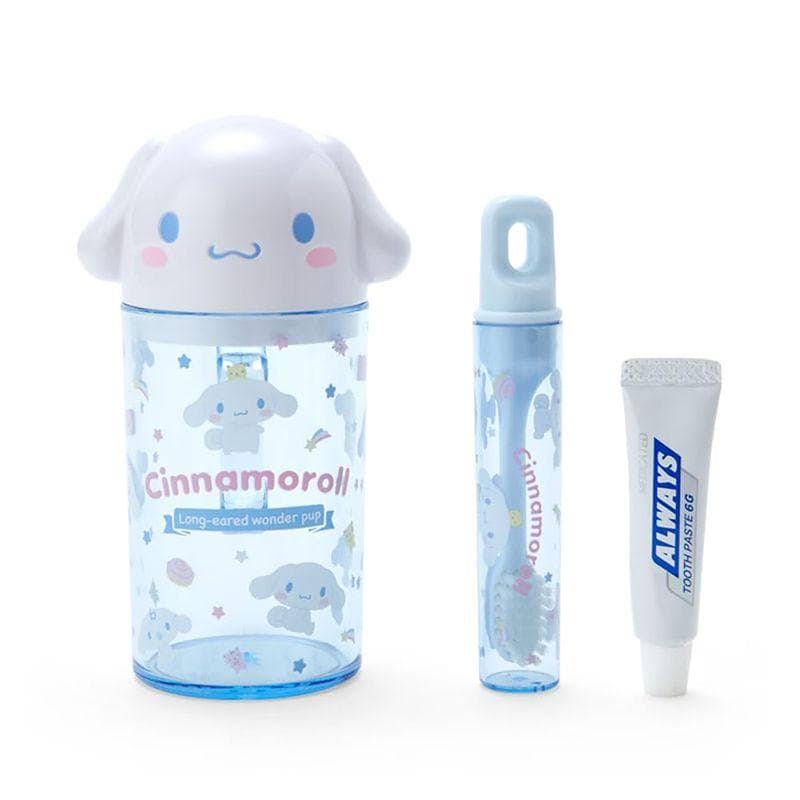 サンリオ SANRIO サンリオ シナモロール ハブラシ&コップセット 歯ブラシセット シナモン…