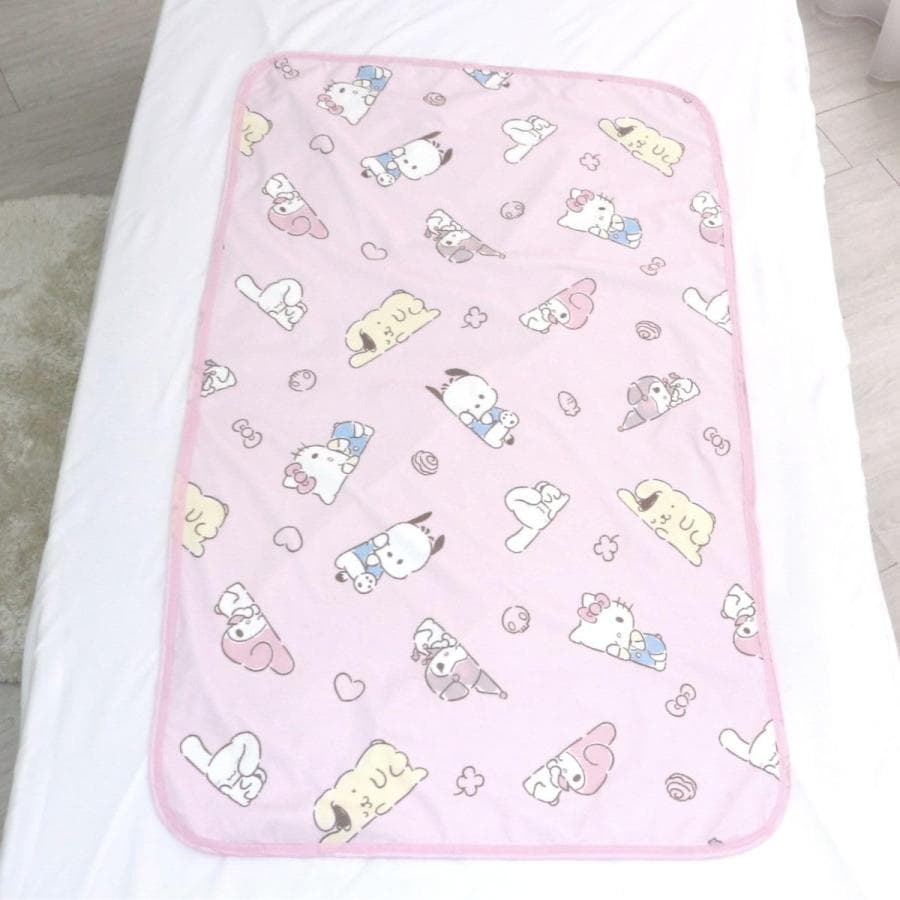 サンリオ(SANRIO) サンリオキャラクターズ パイル生地 おねしょシーツ 70×120cm…