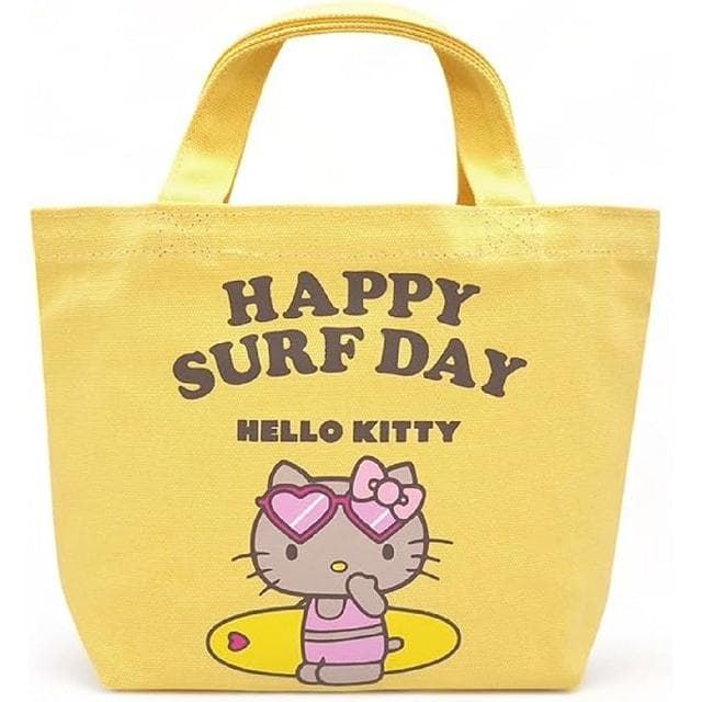 ハローキティ トートバッグ キティ サンリオ ランチバッグ 日焼け キティちゃん (イエロー) HELLO KITTY…
