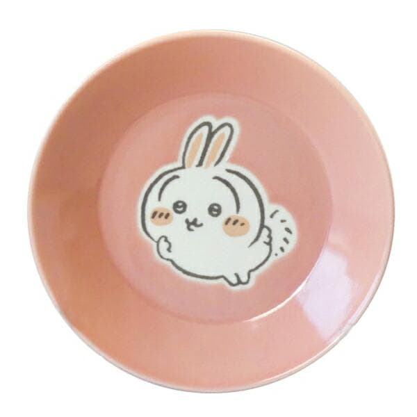 ちいかわ 13.5プレート うさぎ 山加商店 CKW13-257 皿 プレート 取り皿 ちいさくてかわいいやつ
