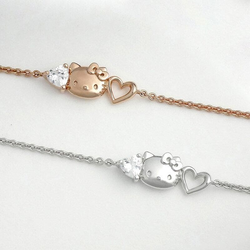 ハローキティ With ハート ブレスレット ジュエリー レディース プレゼント アクセサリー