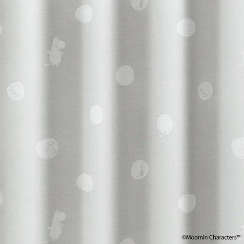 スミノエ(SUMINOE) ムーミン/ レースカーテン 1枚入り(100×133cm・ホワイト) MOOMIN/…