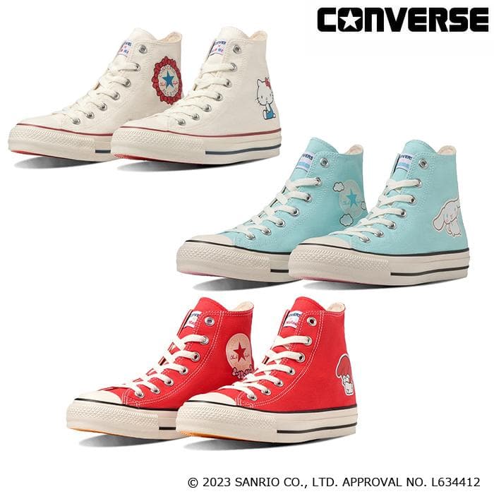 コンバース レディース CONVERSE ALL STAR R HELLO KITTY MY MELODY…