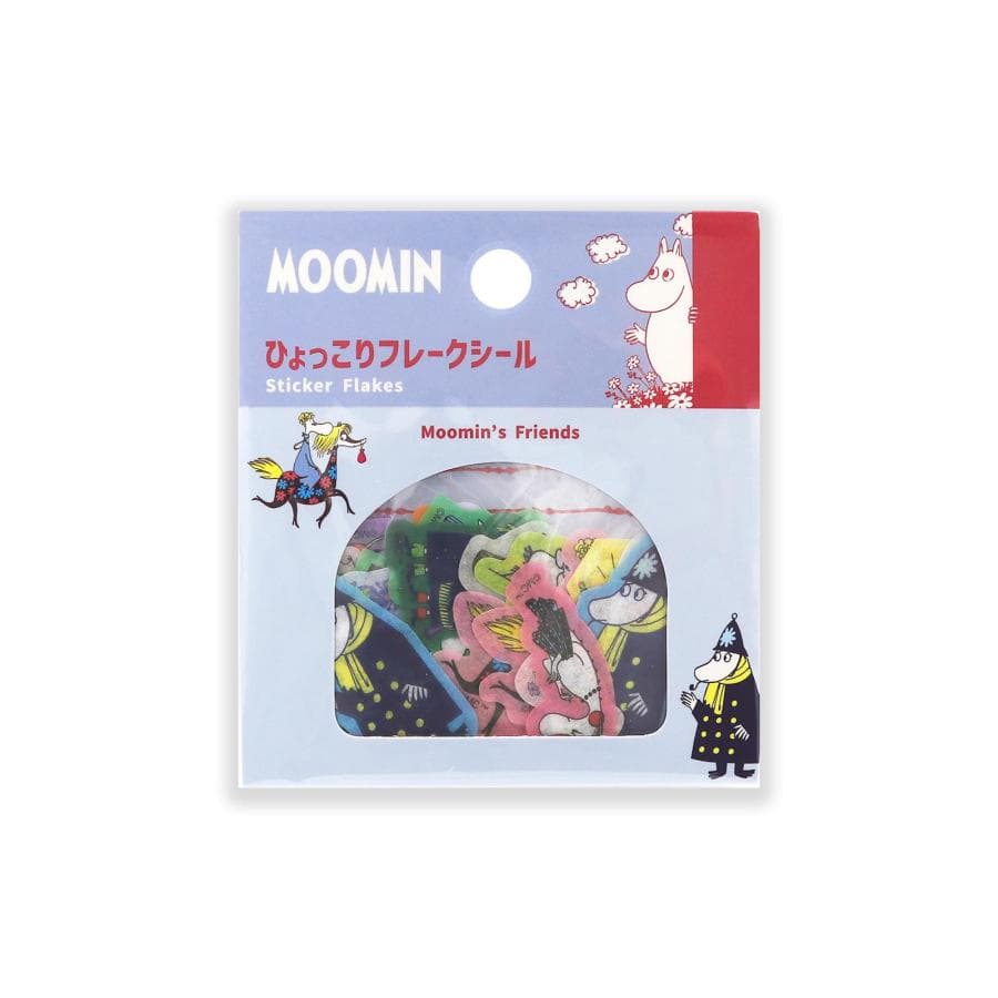 ワールドクラフト ムーミン シール フレークシール なかまたちA MOFS-005