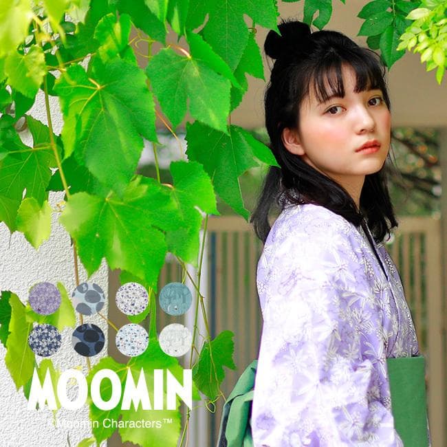 MOOMIN ムーミン レディース浴衣 Sサイズ Mサイズ Lサイズ 綿 単品 北欧 ナチュラル 可愛い レトロ 爆買