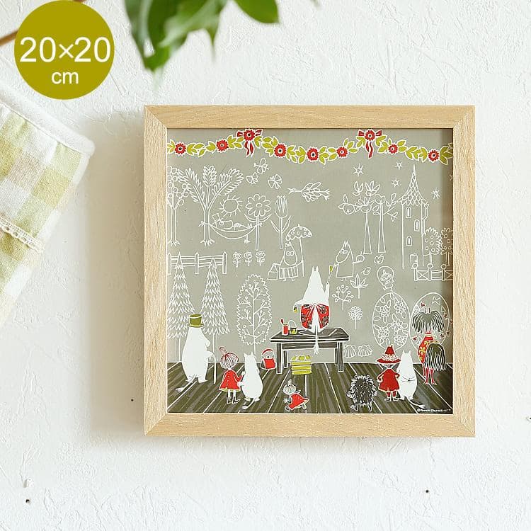 アートポスター MOOMIN MAMANOKABEGAMI(ママの壁紙) インテリア 絵 アート アートパネル…
