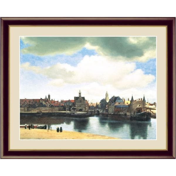 〔 フェルメールの代表作 〕 F4号 デルフトの眺望 ヨハネス・フェルメール Johannes Vermeer