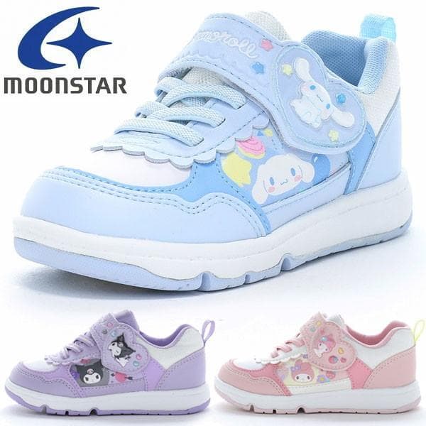 ムーンスター moonstar サンリオ シナモロール マイメロディ クロミ SA C042 子供靴 キッズ シューズ…