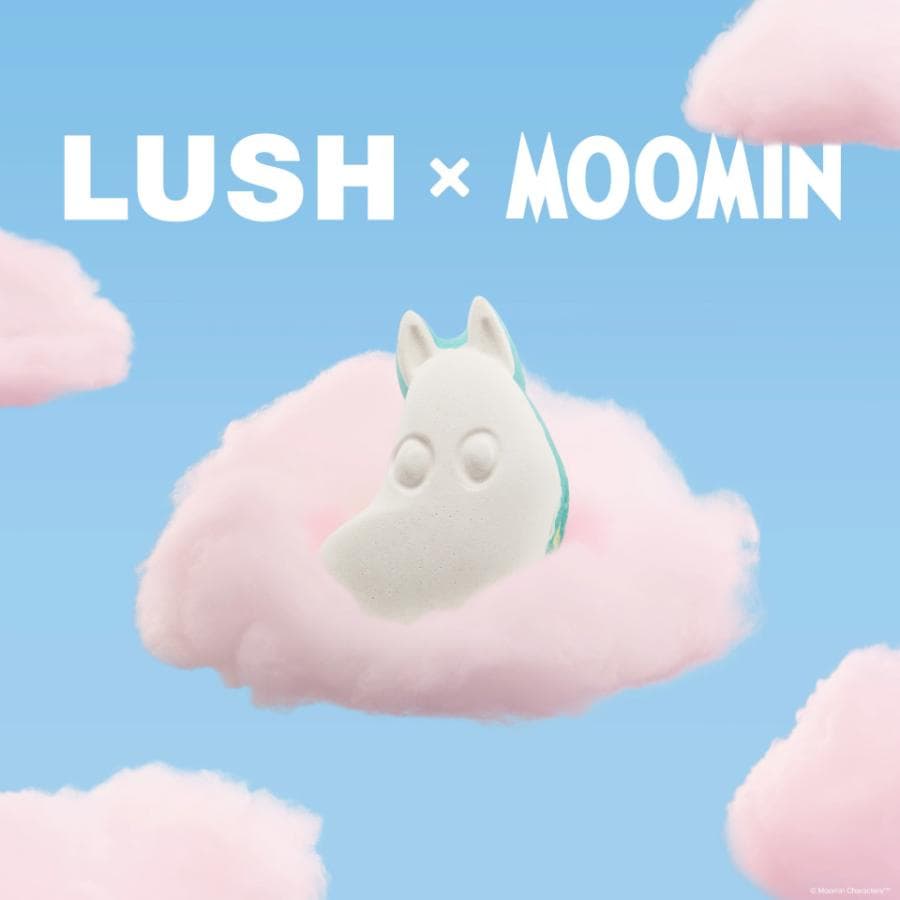 LUSH ムーミントロール バスボム 入浴剤 限定 ベルガモット サンダルウッド ヴィーガン 自然派 コスメ…