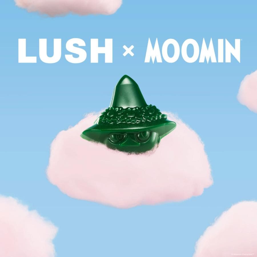 LUSH スナフキン シャワーガミー 限定 2026 ソープ 石鹸 ムーミン 人気 ヴィーガン コスメ プレゼント…